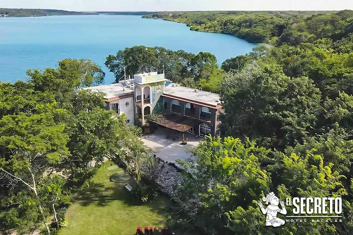 Hotel Secreto Frente A Laguna Bacalar - Opciones Todo Incluido