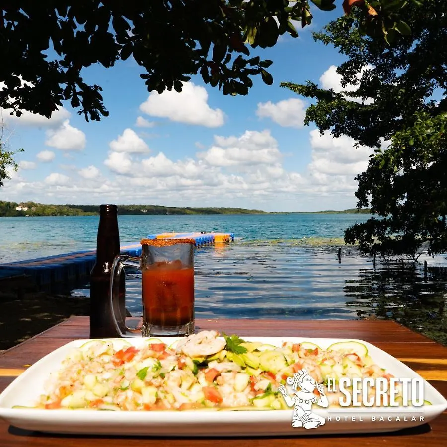 Hotel Secreto Frente A Laguna Bacalar - Opciones Todo Incluido 4*,