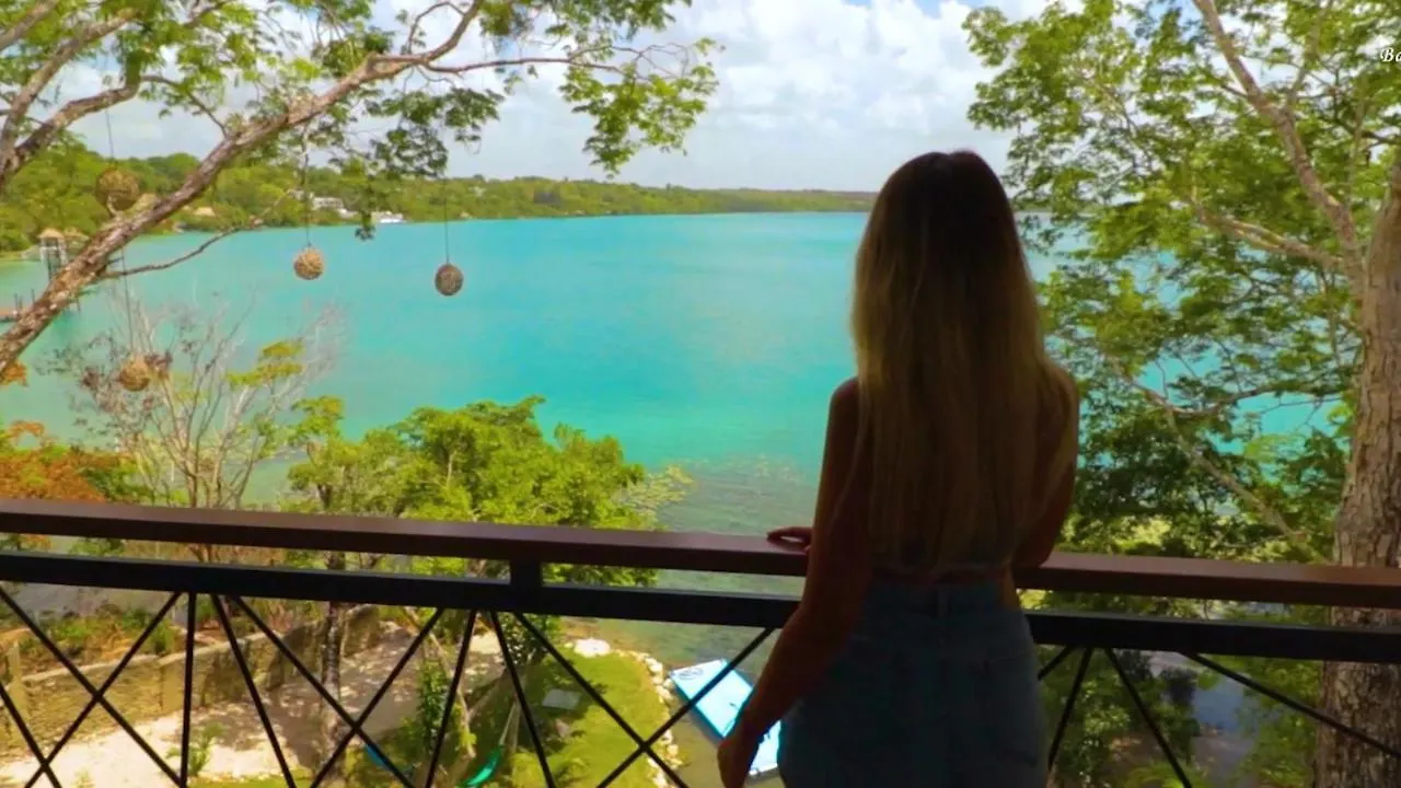 ****  Hotel Secreto Frente A Laguna Bacalar - Opciones Todo Incluido Mexico