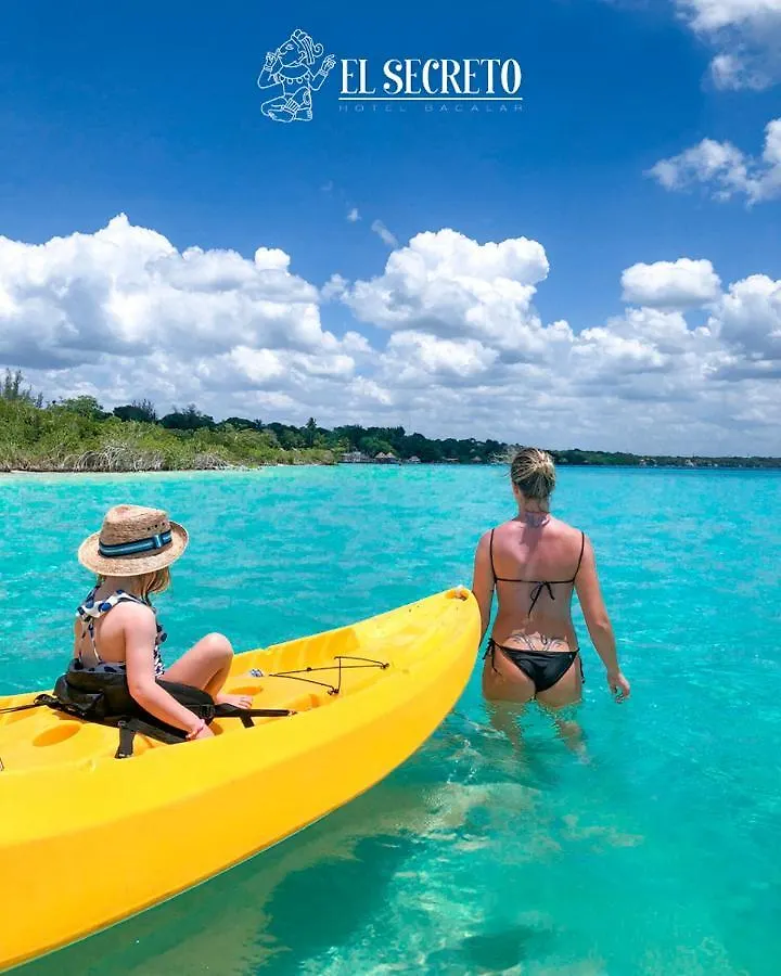 Hotel Secreto Frente A Laguna Bacalar - Opciones Todo Incluido Mexico